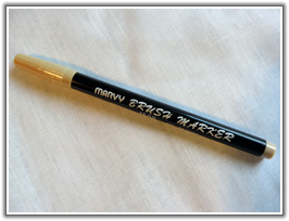 Great Extensions - Gold Place Value Brush Marker