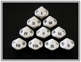 Great Extensions - Roman Numeral dice