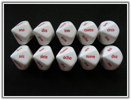 Great Extensions - Spanish 1-10 Dice