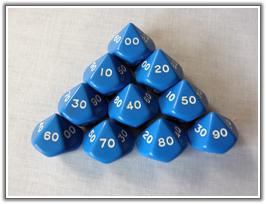 Great Extenstions - Blue 10's Dice